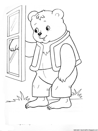 Сказки-раскраски. Колобок