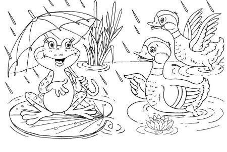 Раскраски к сказке Муха Цокотуха для детей