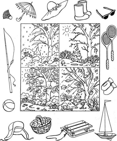 Лето занятие для дошкольников