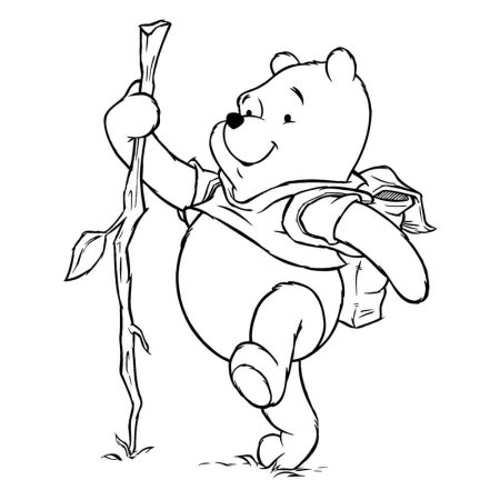 Винни пух и все все все картинки раскраски