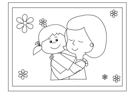 Рисунок для мамы легкий от сына