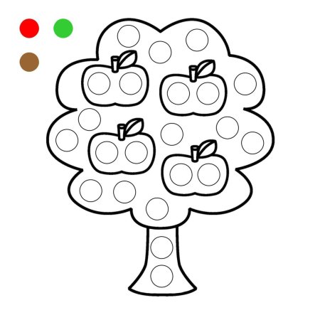 Пальчиковые раскраски для детей