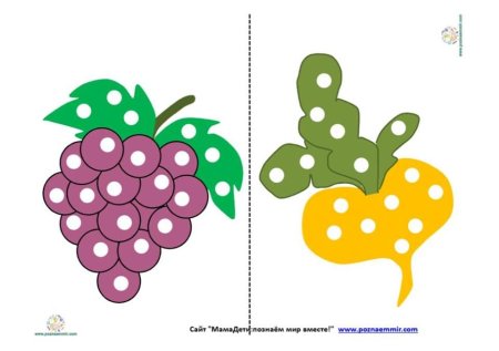 Пластилиновые заплатки ягоды