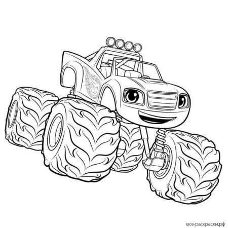 Монстр трак чудо машинки Вспыш