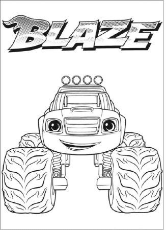 Раскраска Вспыш и чудо машинки