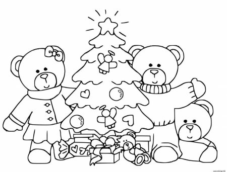 Новогодняя раскраска