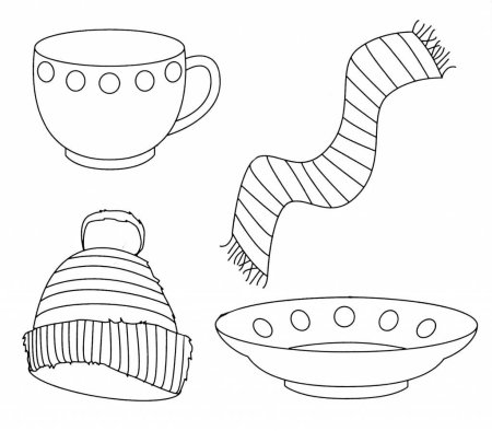 Предметы для раскрашивания
