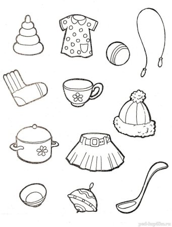 Развивающие задания посуда