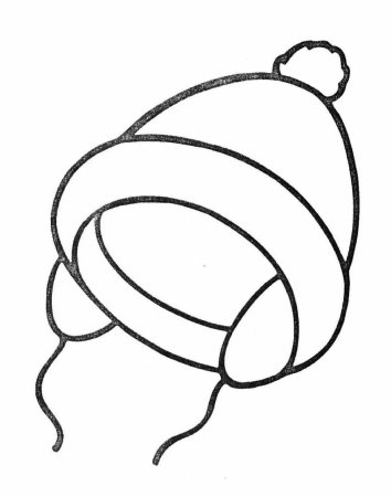 Шапка раскраска