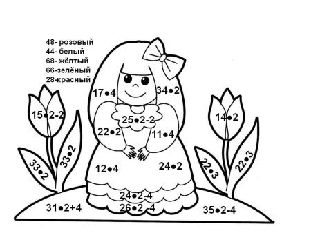 Математическая раскраска