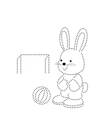 Рисование по точкам для малышей