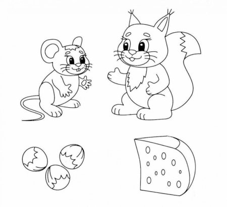 Развивающие раскраски для малышей