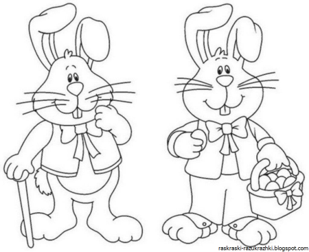 Раскраски для малышей двойные