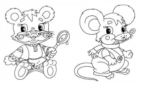 Раскраски для детей форма а 5