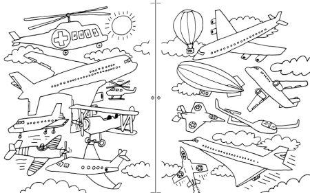 Воздушный транспорт задания для дошкольников