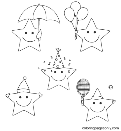 Twinkle little Star раскраска