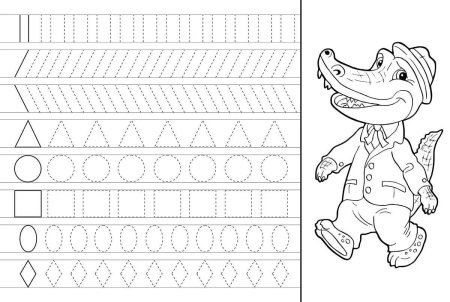 Раскраски прописи обводилки