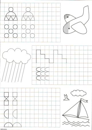 Веселые прописи для дошкольников