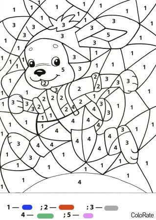 Раскраска по цифрам