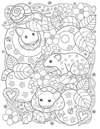 Раскраски антистресс для детей