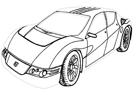 Обводки машинки