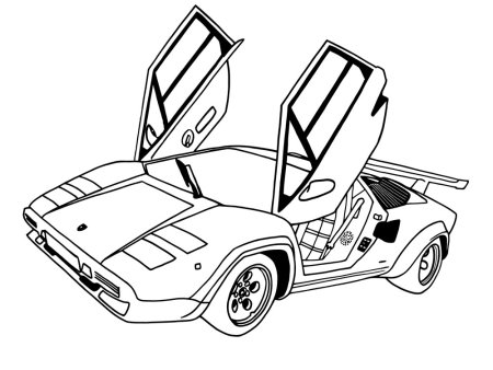 Раскраски машины