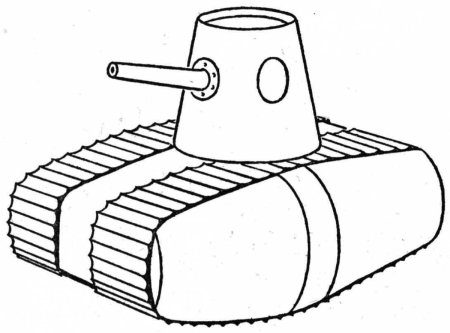 Раскраска танки