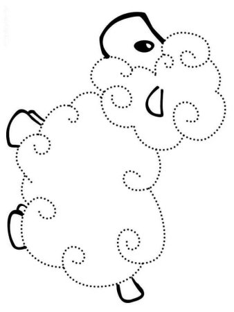 Рисование по точкам для малышей