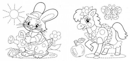 Раскраски для детей 7 лет развивающие