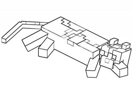 Раскраска майнкрафт