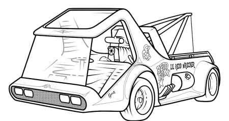 Автомобиль для раскрашивания