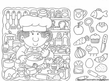 Раскраски головоломки для детей 6 лет