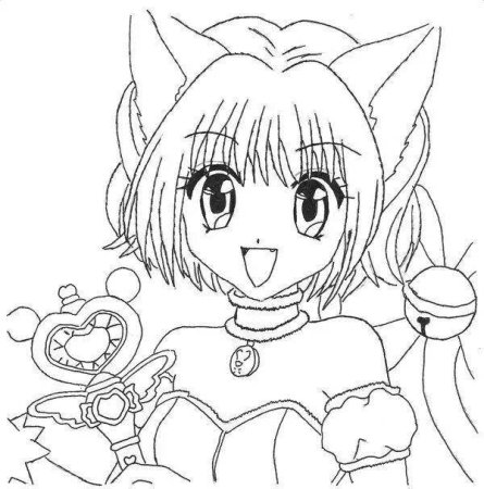Раскраски для девочек 12 лет аниме