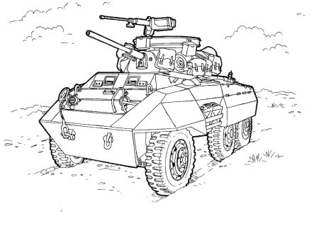 Раскраска: военные
