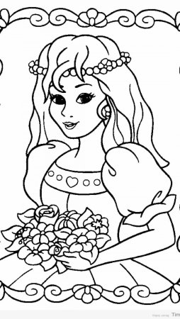 Раскраски Дисней принцес