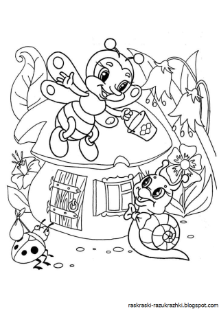 Интересные раскраски для детей 5 лет