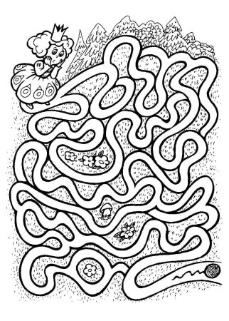 Задания лабиринты для детей 5-6 лет