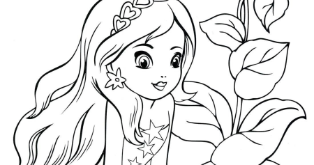 Раскраски для девочек 8 лет