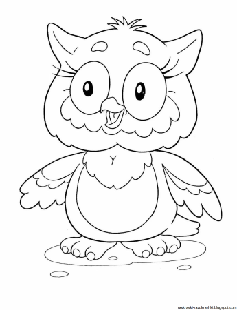 Раскраски животных для детей