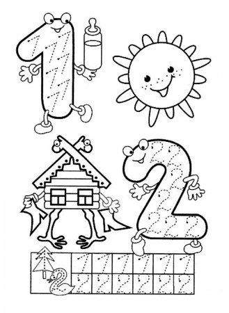 Задания с цифрами для дошкольников