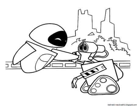 Робот трансформер разукрашка для детей