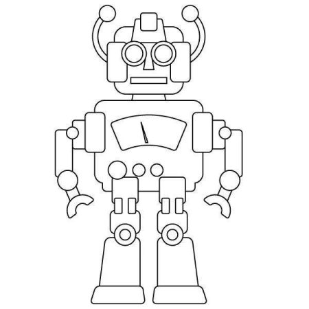 Раскраски для мальчиков роботы Бамблби