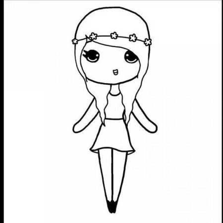 Маленькие девочки для срисовки