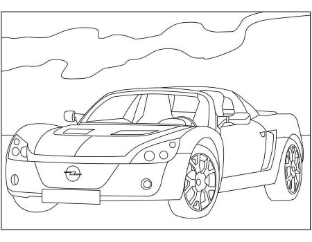 Распечатка машинки для мальчиков раскраска