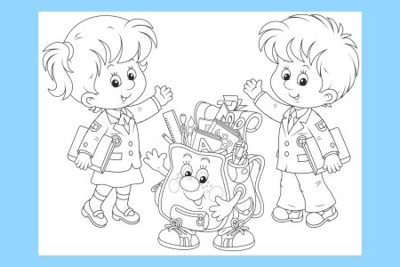 Раскраски на выпускной в детском саду для детей