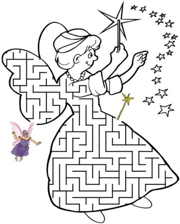 Лабиринты для детей 7 лет