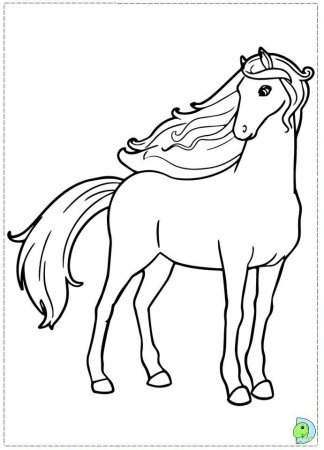 Раскраски лошади и пони