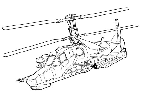 Ка-50 вертолёт