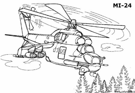 Раскраска «Военная техника»