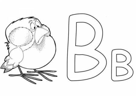 Раскраска алфавит